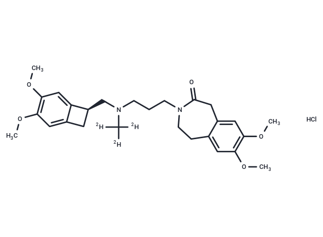 鹽酸伊伐布雷定 D3,Ivabradine-d3 hydrochloride