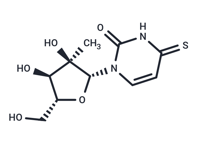 化合物 2’-beta-C-Methyl-4-thiouridine,2’-beta-C-Methyl-4-thiouridine