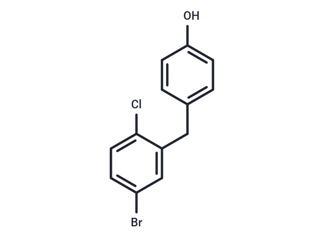 化合物 4-(5-Bromo-2-chlorobenzyl)phenol,4-(5-Bromo-2-chlorobenzyl)phenol