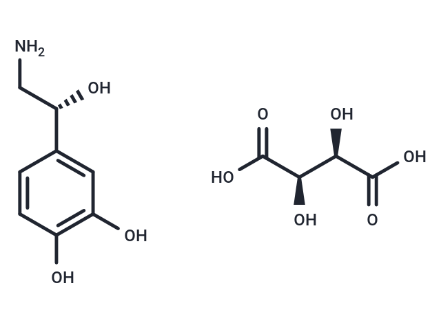 化合物 Noradrenaline tartrate,Noradrenaline tartrate