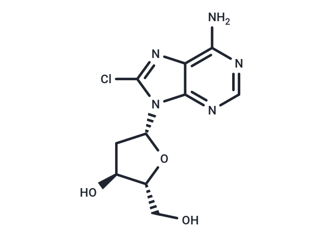 化合物 8-Chloro-2’-deoxyadenosine,8-Chloro-2’-deoxyadenosine