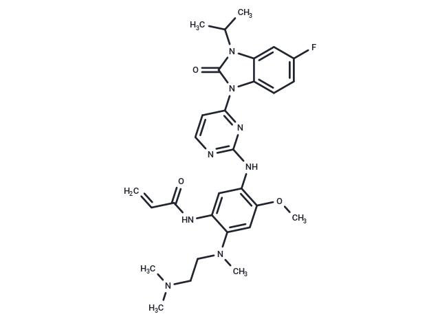 化合物 Mutated EGFR-IN-2,Mutated EGFR-IN-2