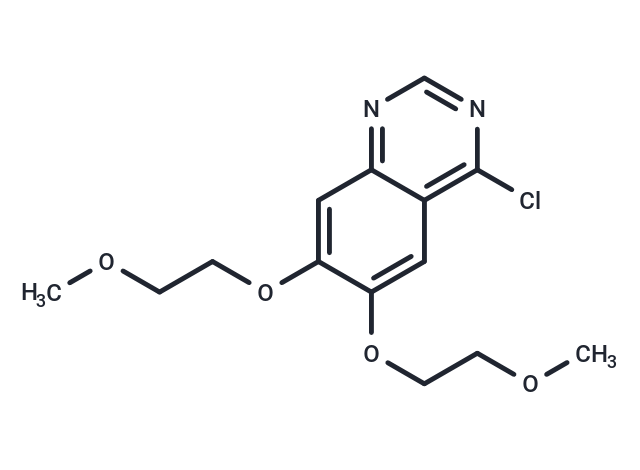 4-Chloro-6,7-bis(2-methoxyethoxy)quinazoline,4-Chloro-6,7-bis(2-methoxyethoxy)quinazoline