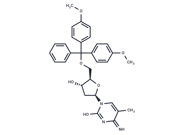 化合物 2’-Deoxy-5’-O-(4,4’-dimethoxytrityl)-5-methylcytidine,2'-Deoxy-5'-O-DMT-5-methylcytidine