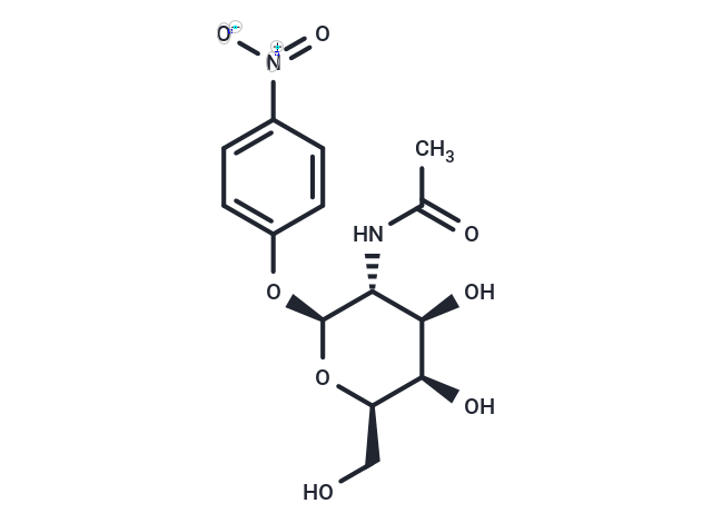 化合物 4-Nitrophenyl N-acetyl-β-D-galactosaminide,4-Nitrophenyl N-acetyl-β-D-galactosaminide