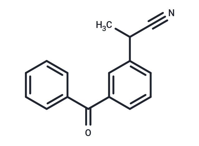 化合物 2-(3-Benzoylphenyl)propanenitrile,2-(3-Benzoylphenyl)propanenitrile