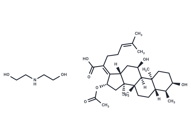 化合物 Diethanolamine Fusidate,Diethanolamine Fusidate