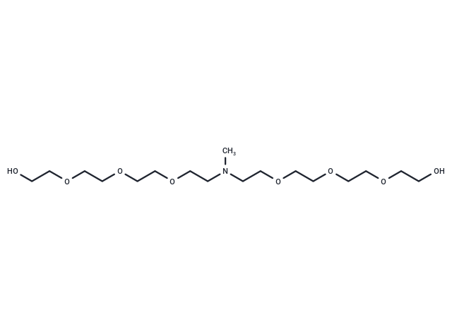 化合物 N-Me-N-bis-PEG4,N-Me-N-bis-PEG4