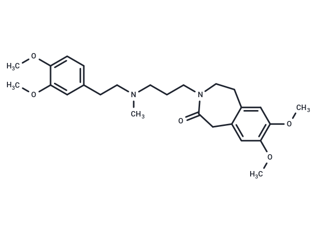 化合物 Zatebradine,Zatebradine