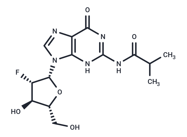 化合物 N2-iso-Butyroyl-2’-fluoro-2’-deoxyarabinoguanosine,N2-iso-Butyroyl-2’-fluoro-2’-deoxyarabinoguanosine