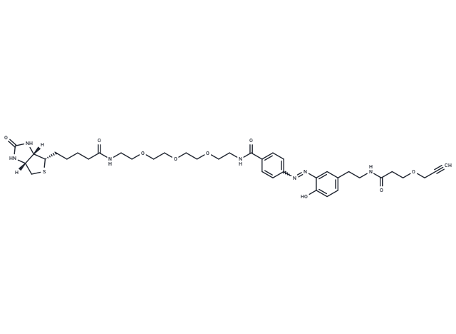 化合物 Diazo Biotin-PEG3-alkyne,Diazo Biotin-PEG3-alkyne