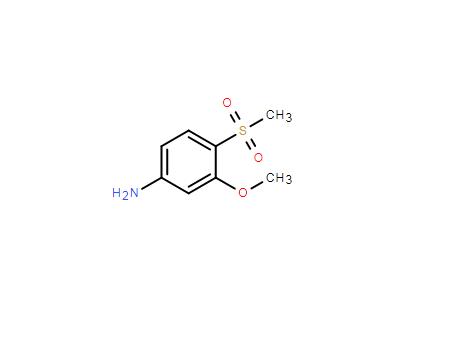 4-甲磺?；?3-甲氧基苯胺,4-Methanesulfonyl-3-Methoxyaniline