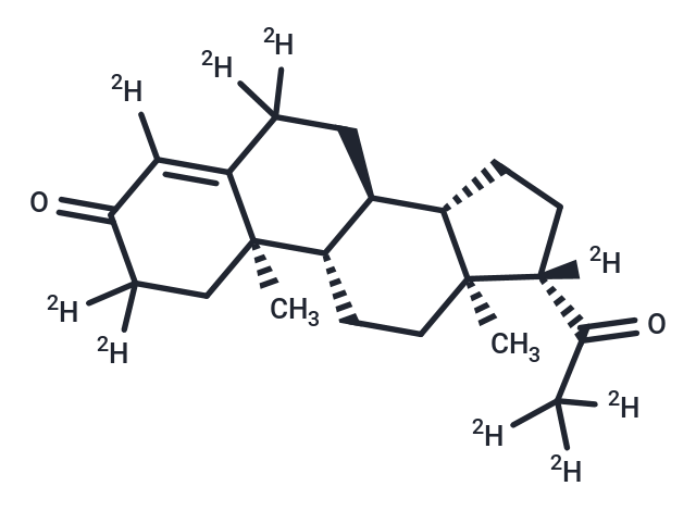 化合物 Progesterone-d9,Progesterone-d9