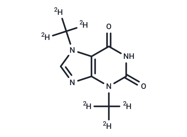 化合物 Theobromine-d6,Theobromine-d6