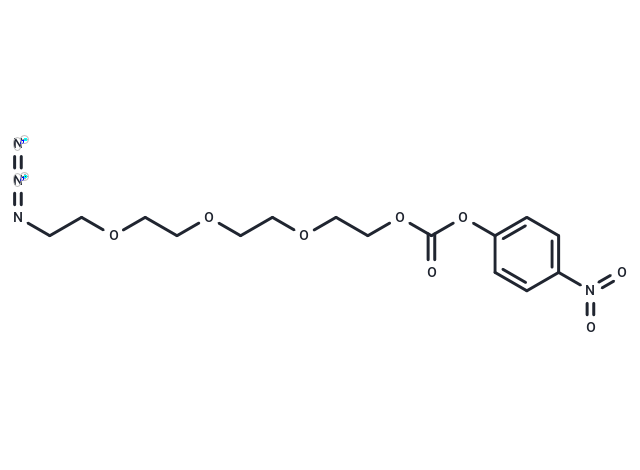 化合物 Azido-PEG4-4-nitrophenyl carbonate,Azido-PEG4-4-nitrophenyl carbonate