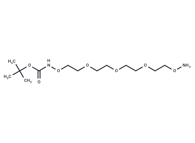 化合物 Boc-Aminooxy-PEG4-NH2,Boc-Aminooxy-PEG4-NH2