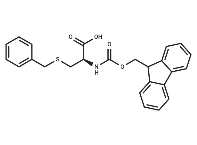 N-(((9H-芴-9-基)甲氧基)羰基)-S-芐基-L-半胱氨酸,N-(((9H-Fluoren-9-yl)methoxy)carbonyl)-S-benzyl-L-cysteine