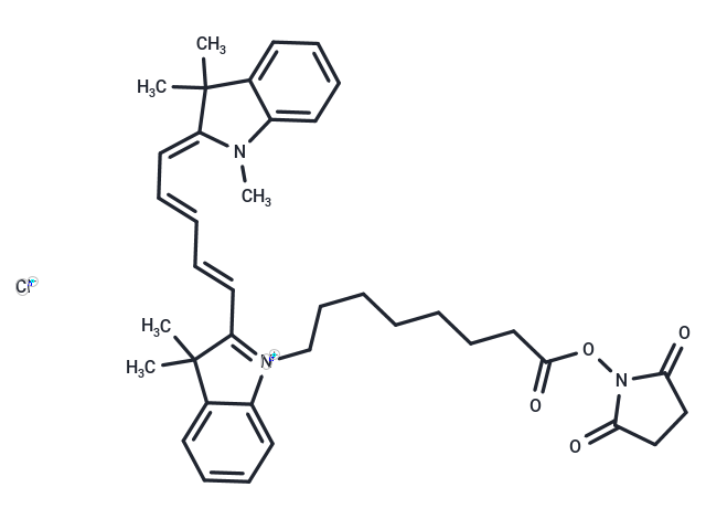 CY5 琥珀酰亞胺酯氯化物,Cyanine5 NHS ester chloride