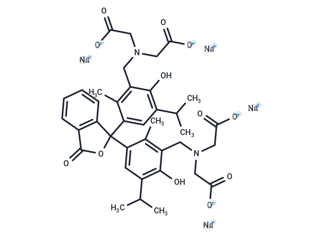 化合物 Thymolphthalexon tetrasodium,Thymolphthalexon tetrasodium