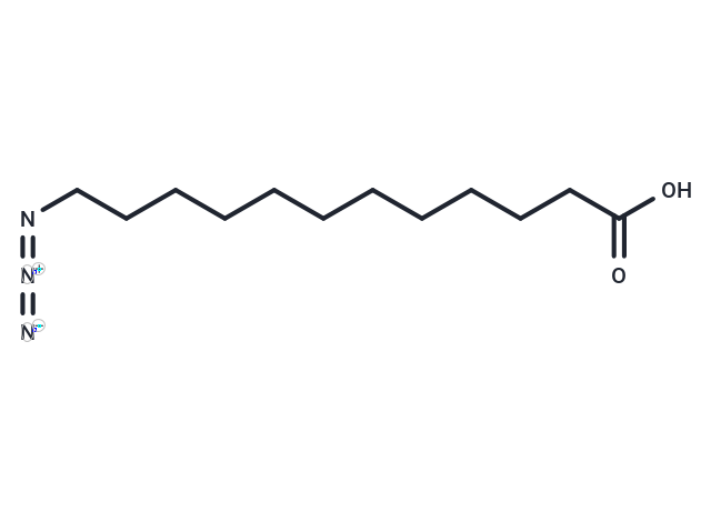 化合物 Azido Myristic Acid,Azido Myristic Acid