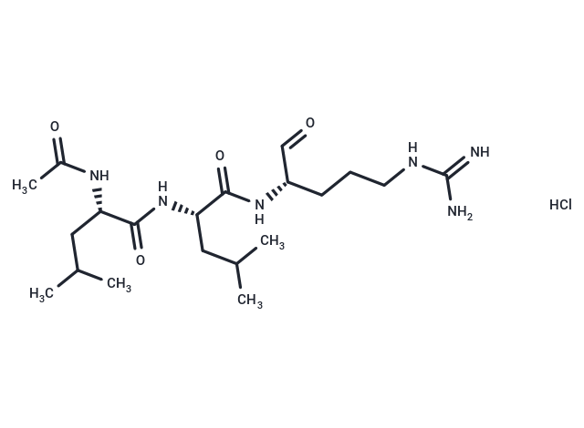 化合物 Leupeptin HCl,Leupeptin HCl