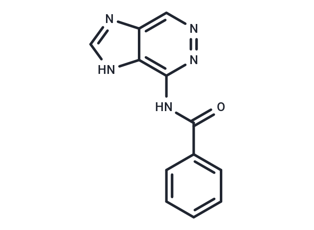 化合物 N-1H-imidazo[4,5d ? ]pyridazin-7-yl benzamideN4-Benzoyl-2-aza-3’-deazaadenine,N-1H-imidazo[4,5d ? ]pyridazin-7-yl benzamideN4-Benzoyl-2-aza-3’-deazaadenine