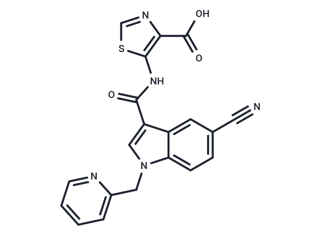 化合物 URAT1&XO inhibitor 1,URAT1&XO inhibitor 1