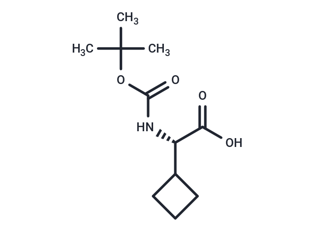 化合物 (S)-2-((tert-Butoxycarbonyl)amino)-2-cyclobutylacetic acid,(S)-2-((tert-Butoxycarbonyl)amino)-2-cyclobutylacetic acid