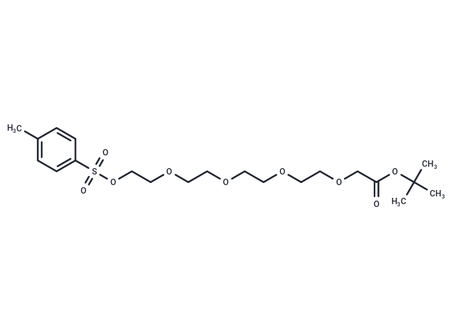 化合物 Tos-PEG4-CH2-Boc,Tos-PEG4-CH2-Boc