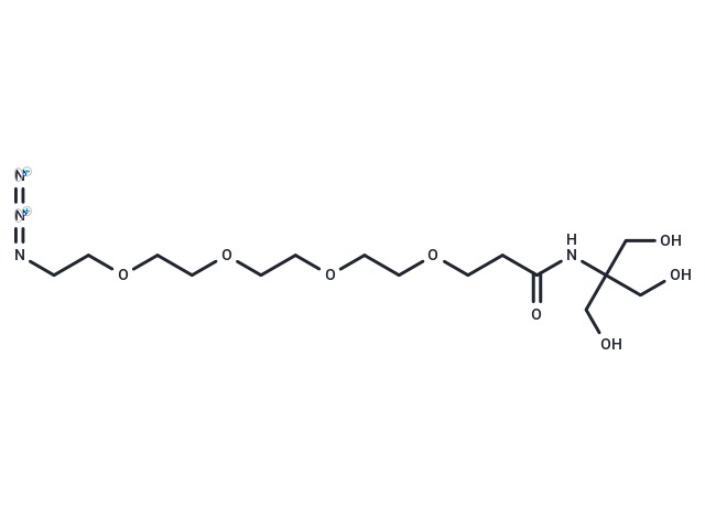 化合物 Azido-PEG4-Amido-Tris,Azido-PEG4-Amido-Tris