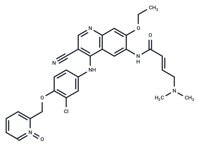 化合物 Neratinib pyridine N-oxide,Neratinib pyridine N-oxide