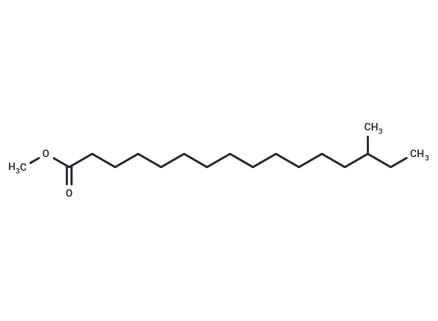 化合物 14-methyl Palmitic Acid methyl ester,14-methyl Palmitic Acid methyl ester