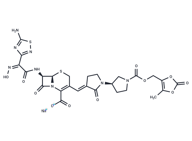 化合物 Ceftobiprole medocaril sodium,Ceftobiprole medocaril sodium