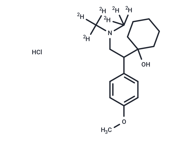 化合物 (+/-)-Venlafaxine-d6 HCl,(+/-)-Venlafaxine-d6 HCl