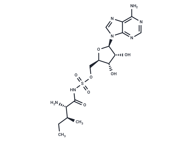 化合物 Aminoacyl tRNA synthetase-IN-1,Aminoacyl tRNA synthetase-IN-1