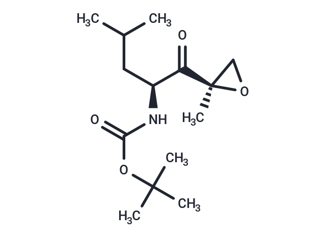 化合物 tert-Butyl ((S)-4-methyl-1-((R)-2-methyloxiran-2-yl)-1-oxopentan-2-yl)carbamate,tert-Butyl ((S)-4-methyl-1-((R)-2-methyloxiran-2-yl)-1-oxopentan-2-yl)carbamate