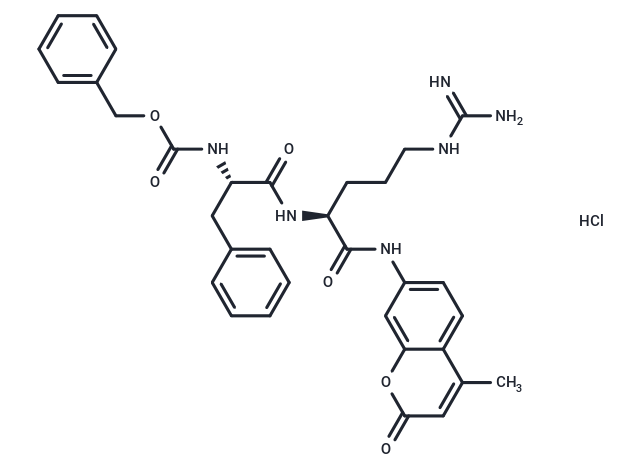 N-CBZ-Phe-Arg-AMC 鹽酸鹽,N-CBZ-Phe-Arg-AMC hydrochloride