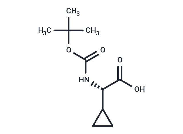 化合物 Boc-L-Cyclopropylglycine,Boc-L-Cyclopropylglycine