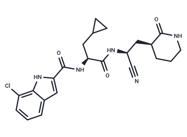 化合物 Pomotrelvir,Pomotrelvir