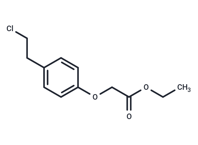 化合物 2-[4-(2-Chloroethyl)phenoxy]acetic ? acid ethyl ester,2-[4-(2-Chloroethyl)phenoxy]acetic ? acid ethyl ester