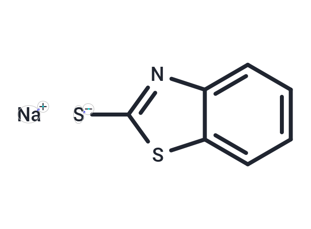 化合物 Sodium 2-mercaptobenzothiazole,Sodium 2-mercaptobenzothiazole