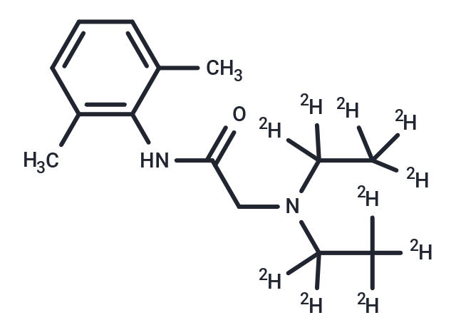 利多卡因-d10,Lidocaine-d10 (N,N-diethyl-d10)