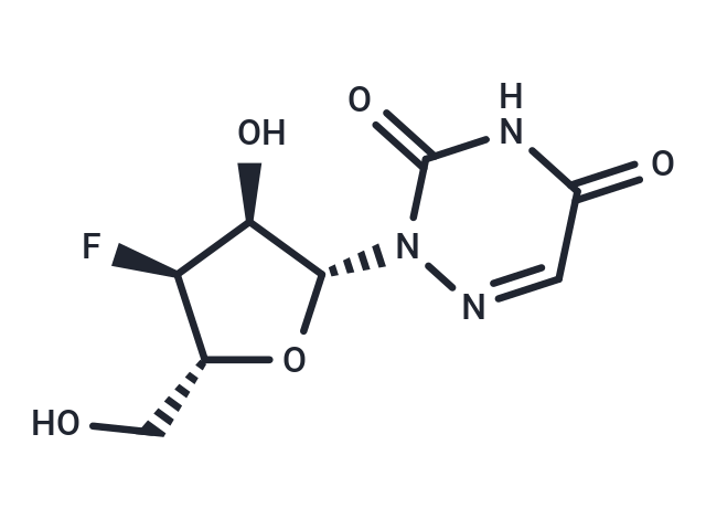 化合物 3’-Deoxy-3’-fluoro-6-azauridine,3’-Deoxy-3’-fluoro-6-azauridine