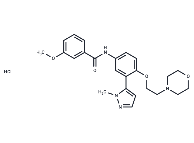 化合物 Temanogrel hydrochloride,Temanogrel hydrochloride