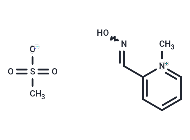 化合物 Pralidoxime mesylate,Pralidoxime mesylate