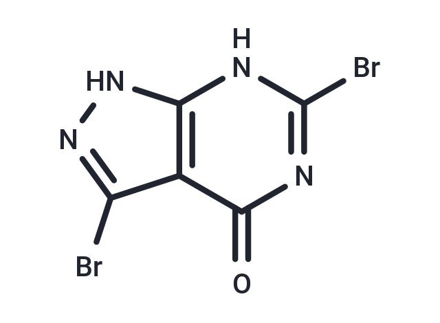 化合物 3,6-Dibromopyrazolo[3,4-d]pyrimidin-4(5H)-one,3,6-Dibromopyrazolo[3,4-d]pyrimidin-4(5H)-one