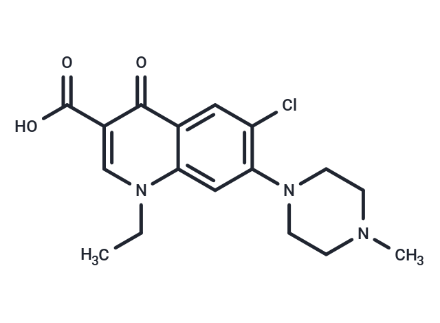 培氟沙星雜質(zhì)1,6-chloro-1-ethyl-7-(4-methylpiperazin-1-yl)-4-oxo-1,4-dihydroquinoline-3-carboxylic acid