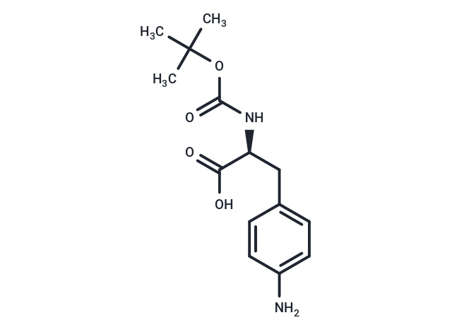 化合物 Boc-Phe(4-NH2)-OH,Boc-Phe(4-NH2)-OH