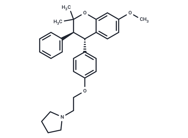 化合物 Ormeloxifene,Ormeloxifene