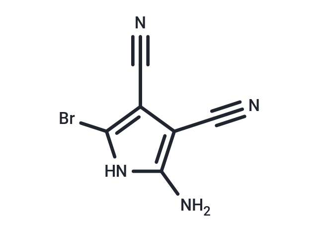 化合物 2-Amino-5-bromo-3,4-di-cyanopyrole,2-Amino-5-bromo-3,4-di-cyanopyrole